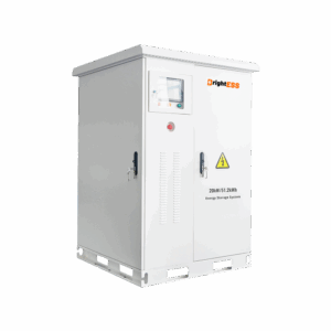 BrightESS BrightGrid Industrial Commercial Solar Energy Storage System, 20KW Hybrid Inverter with 50KWh LiFePO4 Lithium Battery All In One Cabinet BESS MicroGrid