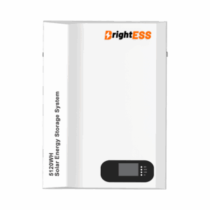 BrightESS WallMate Home Solar Energy Storage Systems, Grade A 5KWh 10KWh 25.6V 51.2V LiFePO4 Lithium Battery