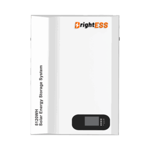 BrightESS WallMini Home Solar Energy Storage System, Grade A 2.5KWh 51.2V LiFePO4 Lithium Battery