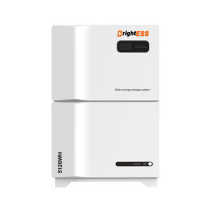BrightESS StackSlim Home Solar Energy Storage Systems, 5.5KW Hybrid Inverter with 5KWh 10KWh 15KWh 20KWh LiFePO4 Lithium Battery