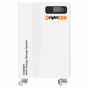 BrightESS WallMax Home Solar Energy Storage System, Grade A 15KWh 51.2V LiFePO4 Lithium Battery
